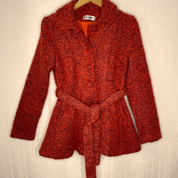 blue elephant Jackets & Blazers - Blue elephant boutique jacket orange